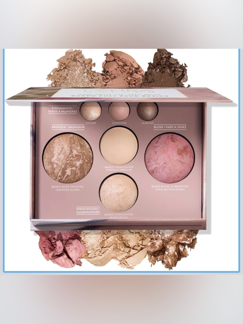 LAURA GELLER NEW YORK Best of the Best Baked Palette – 7-in-1 Full Face Palette